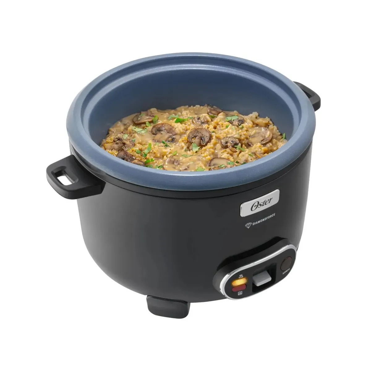 OLLA ARROCERA OSTER NEGRO DIAMONDFORCE 15 TAZAS CKSTRC15DFBLK - 7