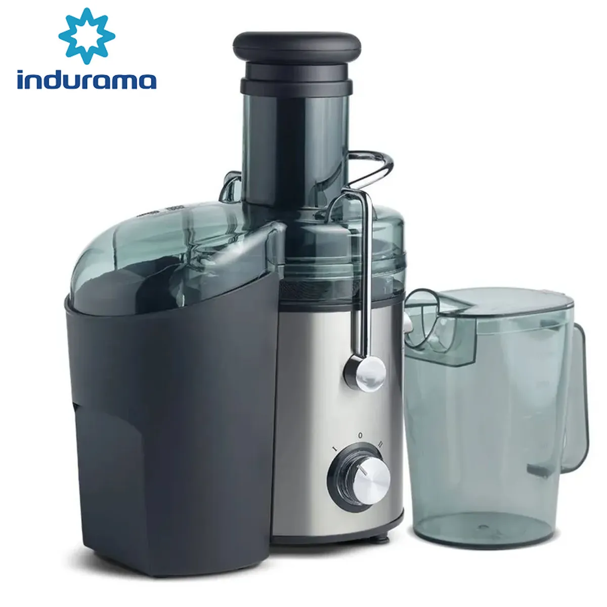 EXTRACTOR DE JUGO 1.1 LITROS INDURAMA EI-CR ACERO - 2