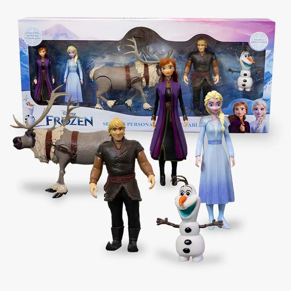 SET DE FIGURAS ARTICULABLES FROZEN II DISNEY - 2