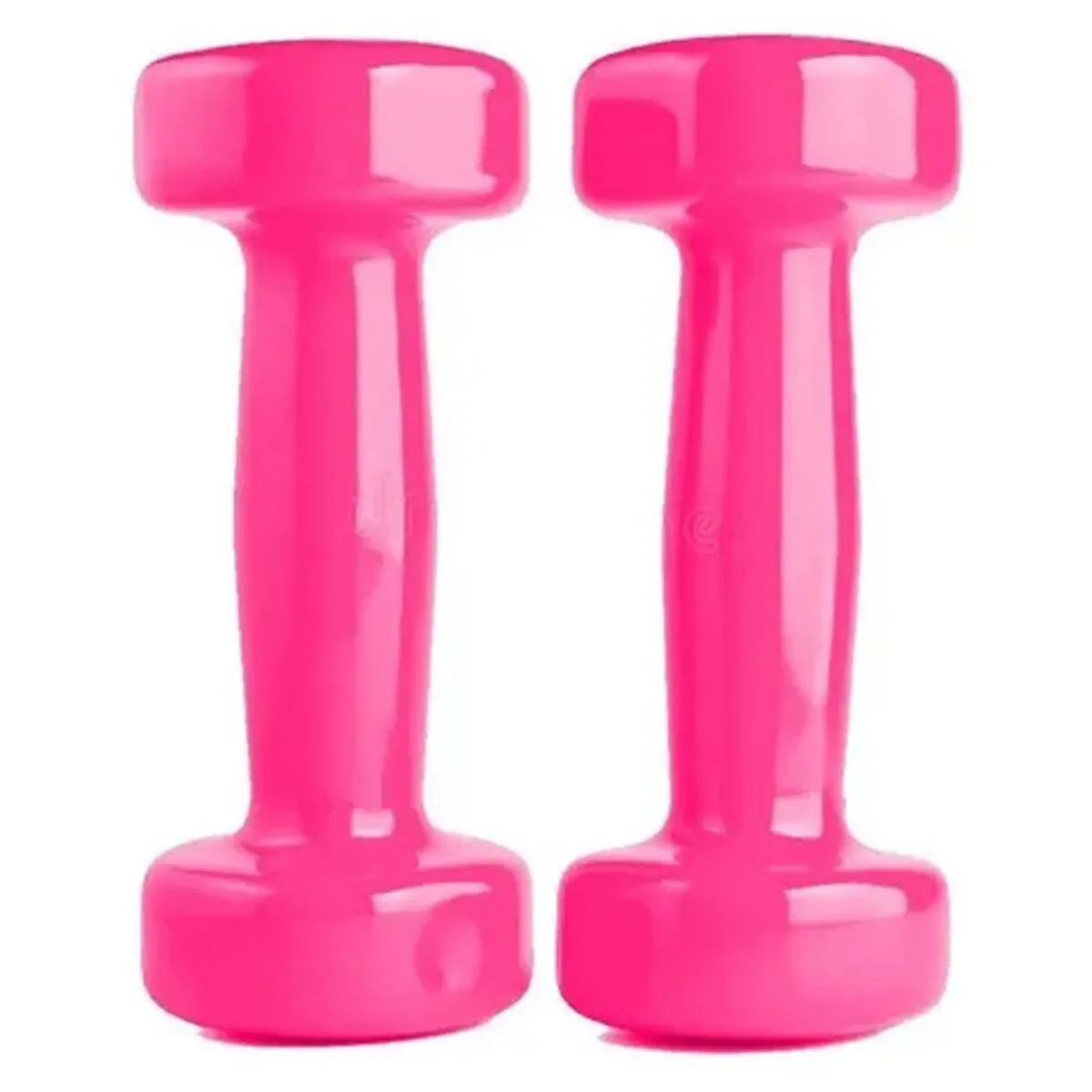 MANCUERNAS DE VINIL 2 KG PACK 2 UNIDADES ROSADO - 3