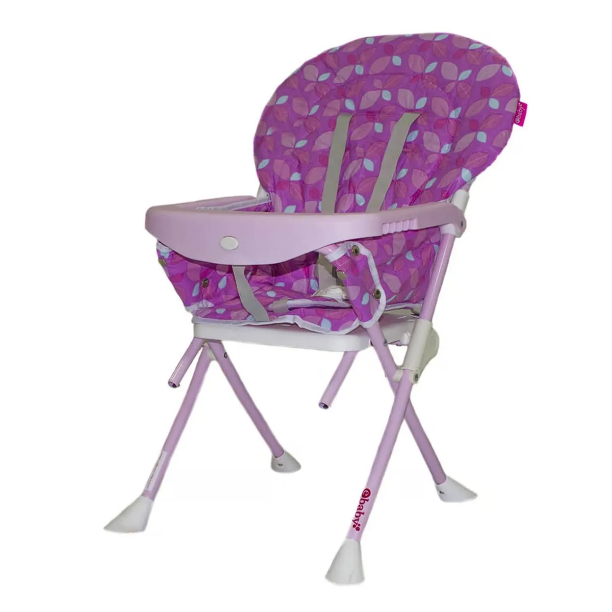 SILLA DE COMER BADALA 2 EN 1 PLEGABLE MORADO - 2