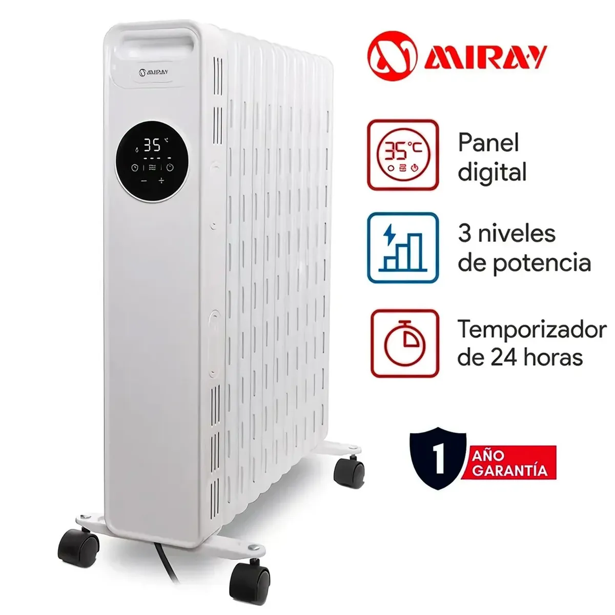 ESTUFA TERMO RADIADOR TRM-1105D 11 CELDAS - 1