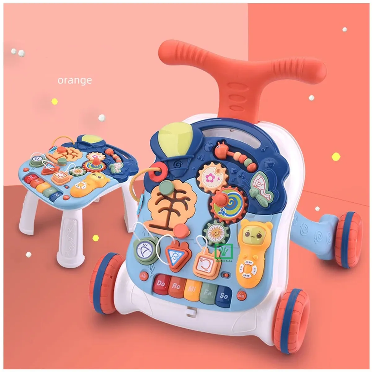 ANDADOR Y MESA ACTIVIDADES PARA BEBÉS 2 EN 1 MUSICAL STOLLER - 6