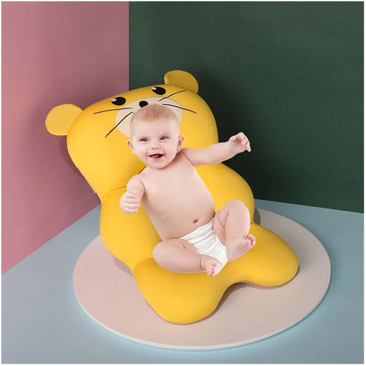 ALMOHADILLA COJÍN PARA TINA DE BAÑO AMARILLO - 3