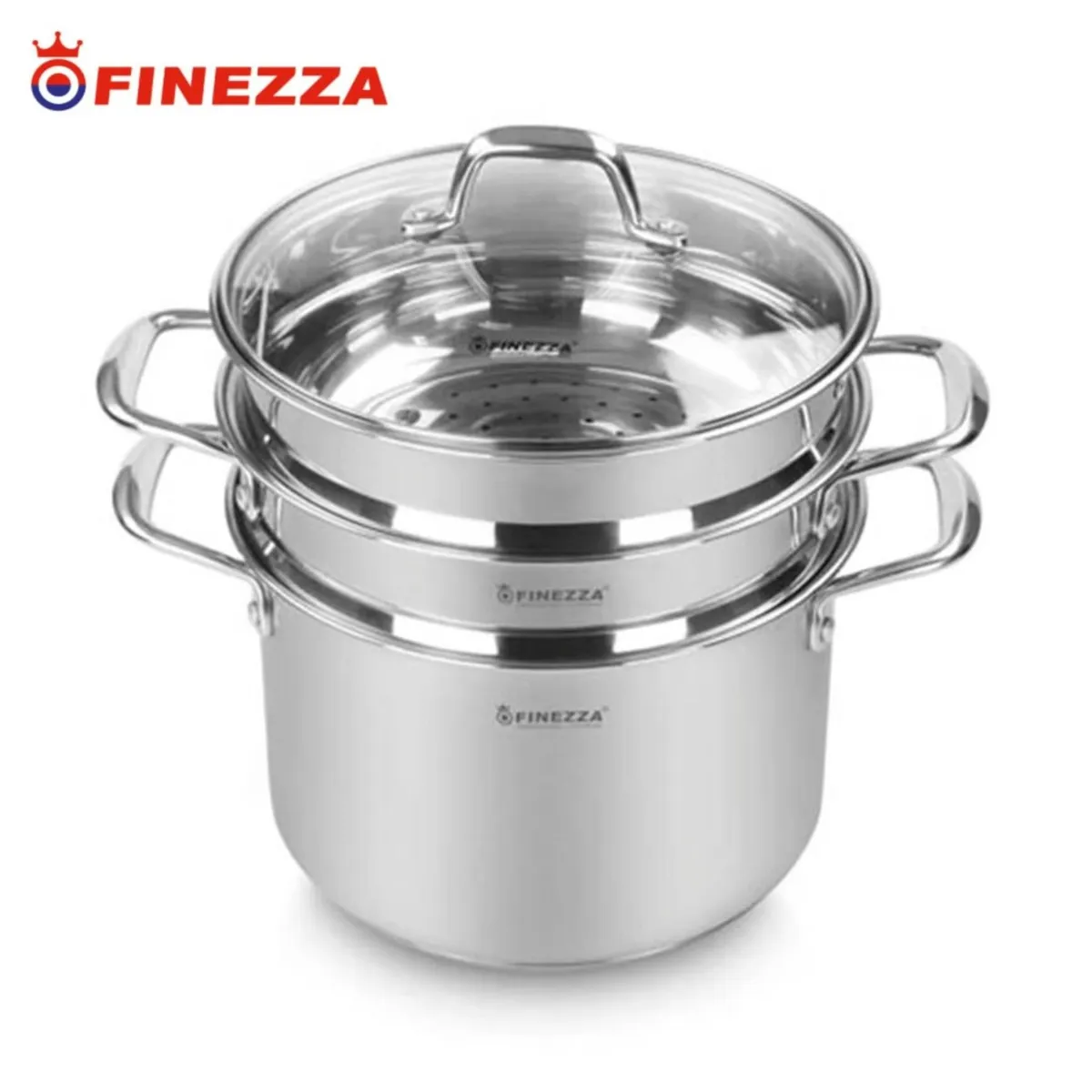 ESPAGUETERA FINEZZA FZ-0062SP ACERO INOXIDABLE 6 LITROS - 1