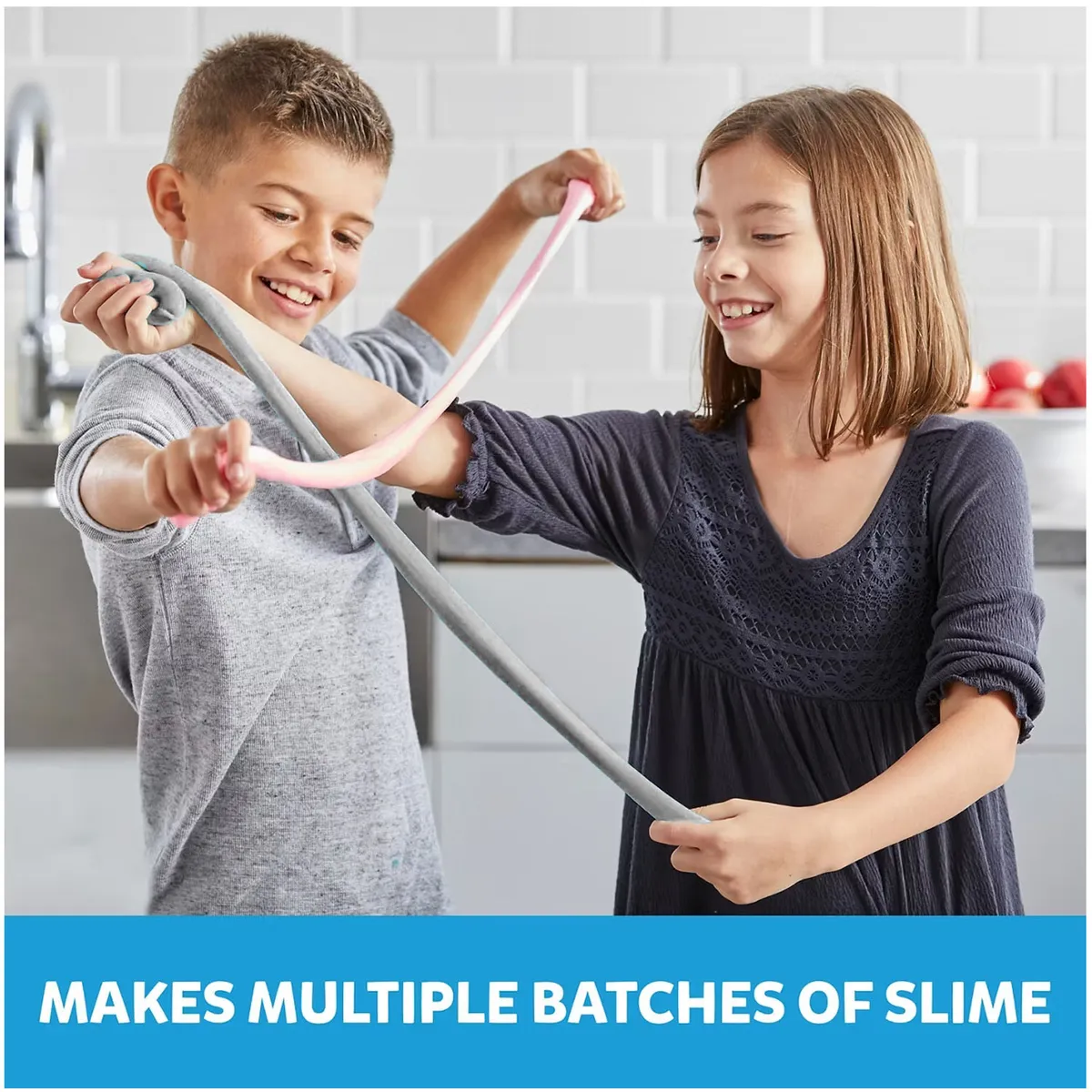 PACK HAZ SLIME GLITTER GLOW GRIS - 5