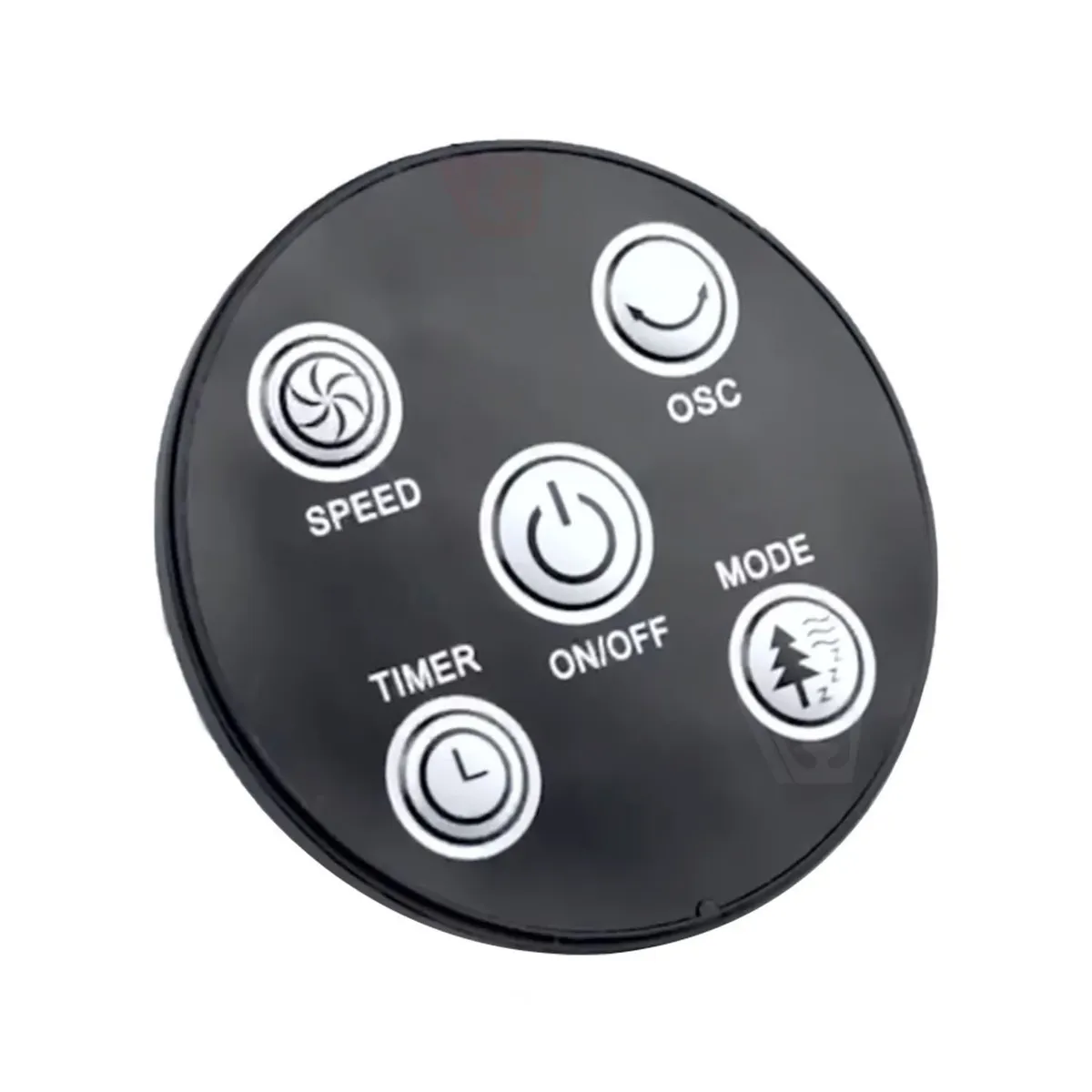 VENTILADOR DE TORRE SILENCIOSO YF-T03214 3V 45W CONTROL REMOTO - 4