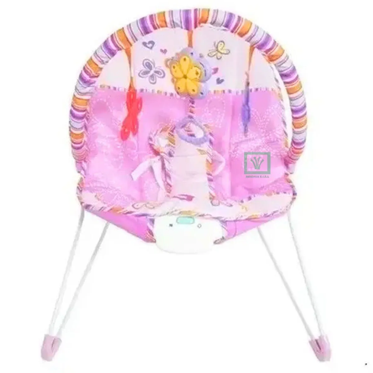 SILLA MECEDORA MUSICAL CON VIBRADOR MARIPOSA - 4