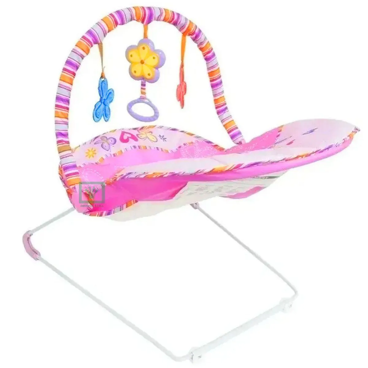 SILLA MECEDORA MUSICAL CON VIBRADOR MARIPOSA - 5