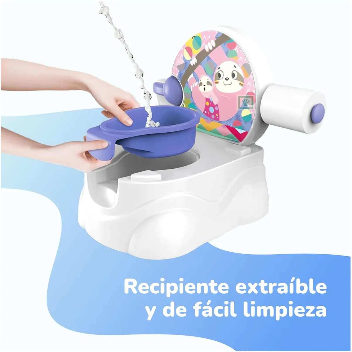 BACIN DE ENTRENAMIENTO MUSICAL PARA BEBES PANDITA - 5