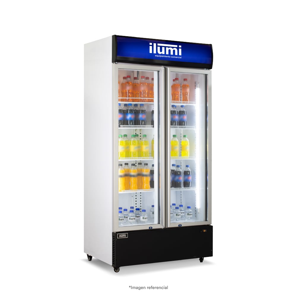 VISICOOLER VITRINA EXHIBIDORA FAN COOLING ILUMI 750L - 2