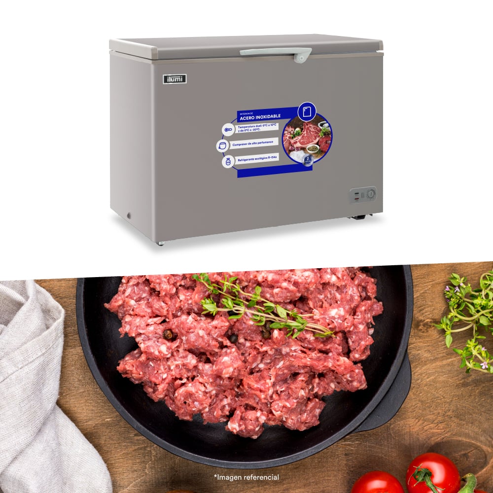 CONGELADOR ILUMI TFI-2200DG 220 LITROS DUAL - 2