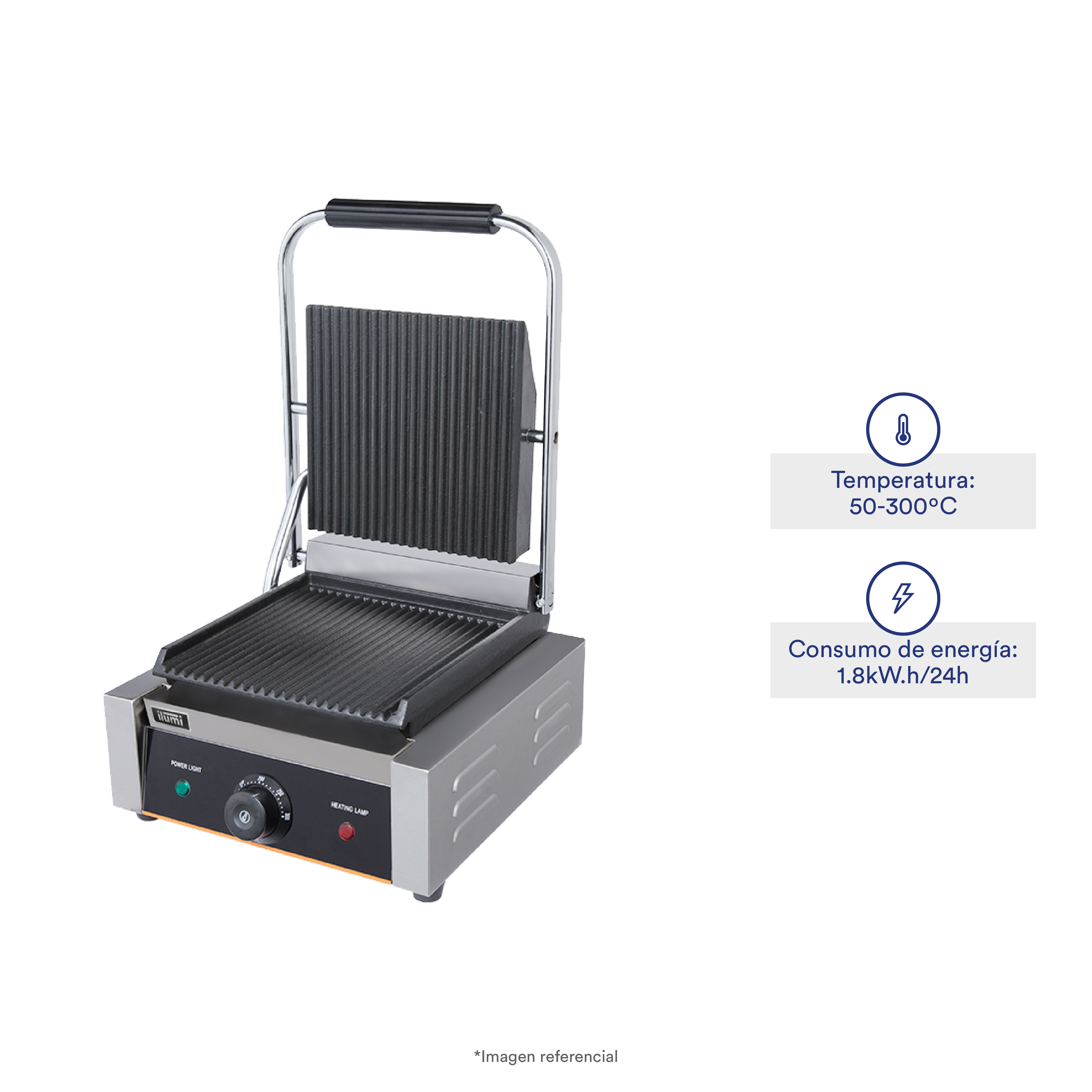 PANINI GRILL ILUMI PG-01 - 1