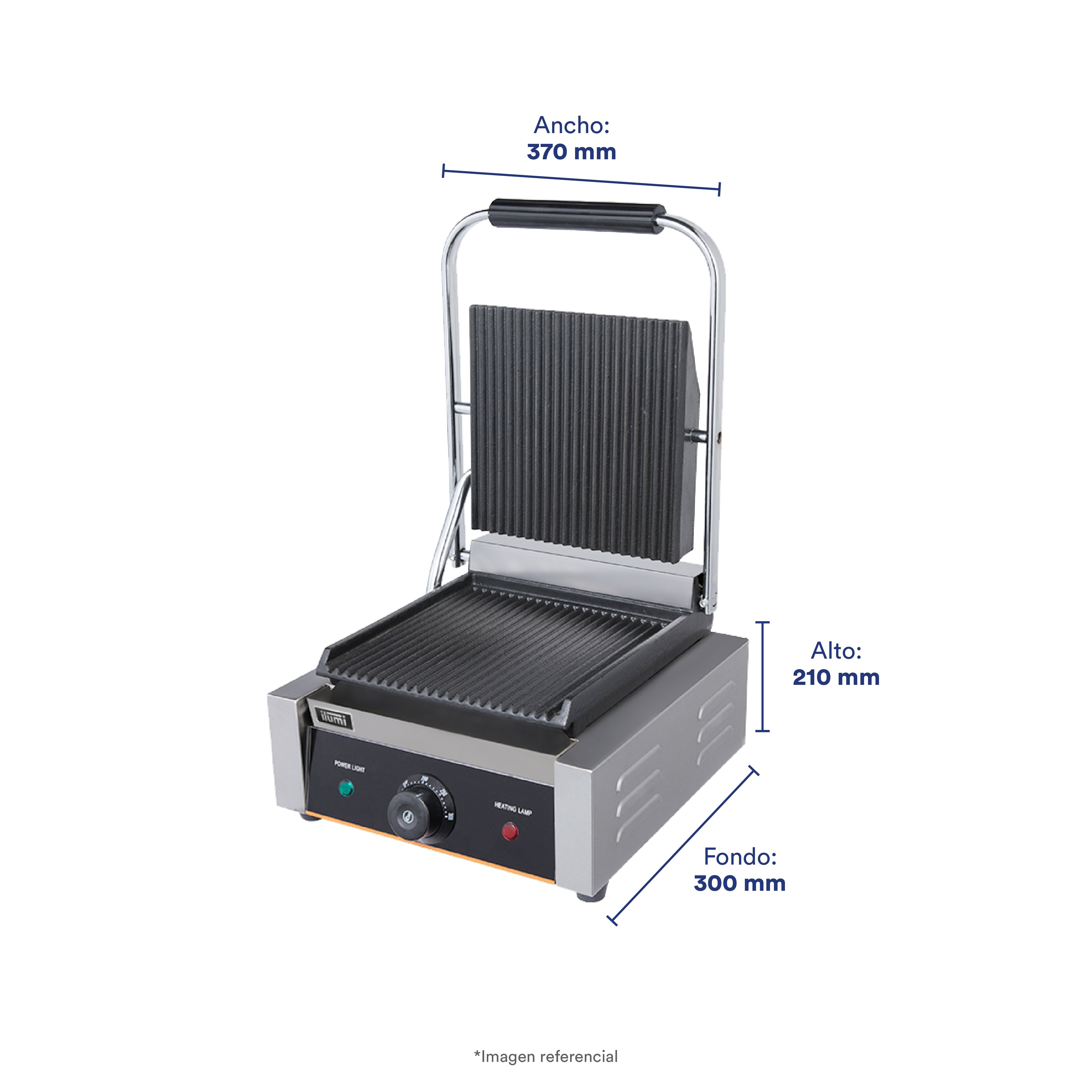 PANINI GRILL ILUMI PG-01 - 3