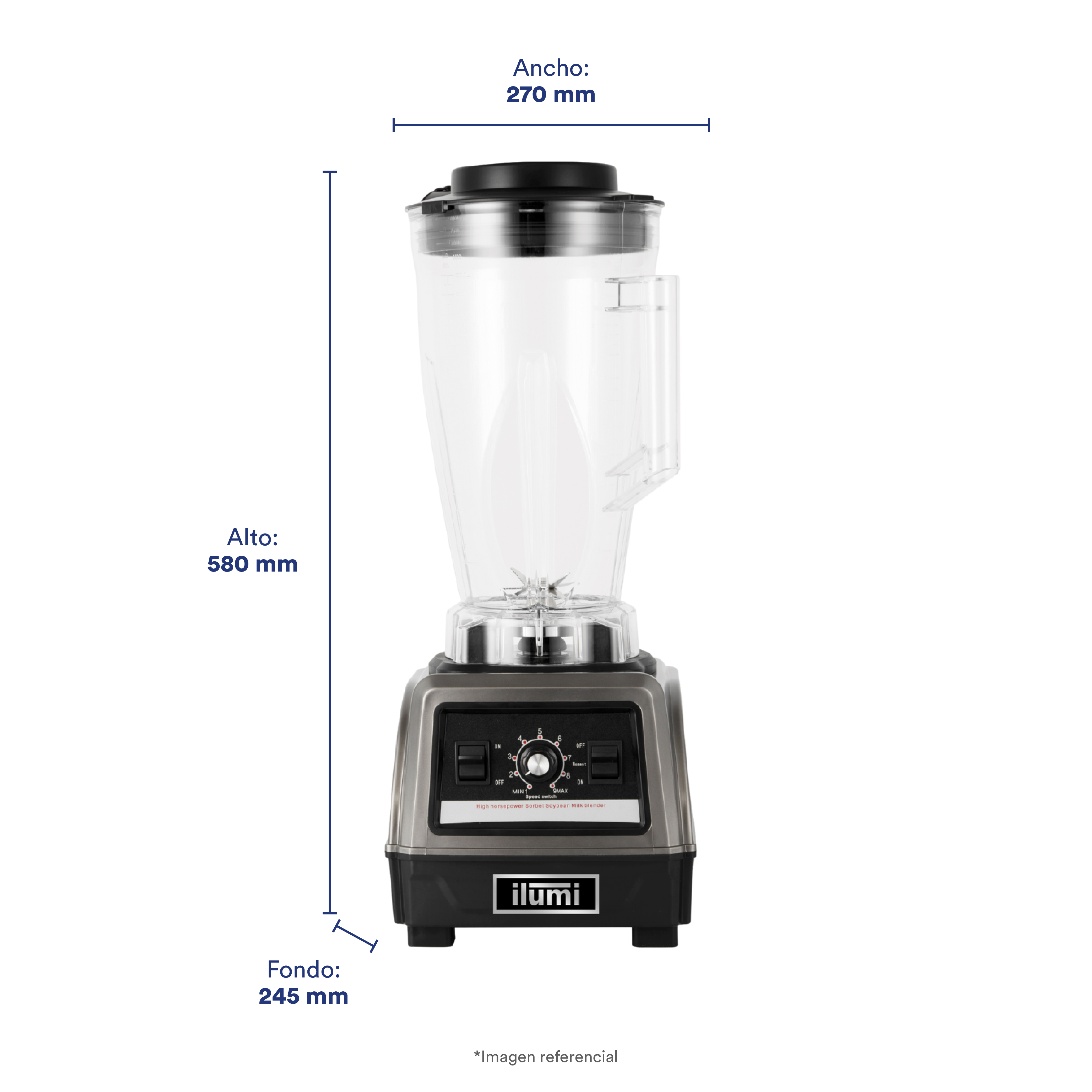 LICUADORA PRO ILUMI 3.8 LITROS - 2