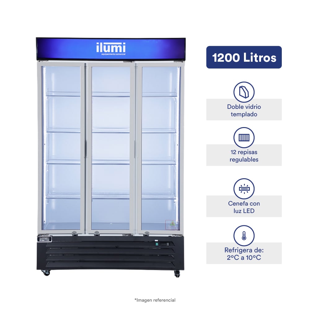 VISICOOLER ILUMI FAN COOLING BC-12003FC 1200L - 1