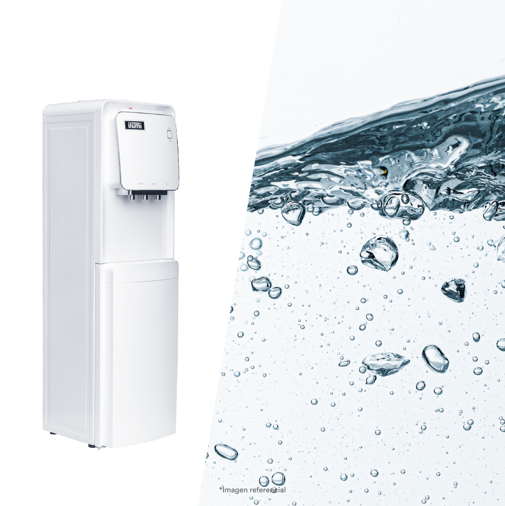 DISPENSADOR DE AGUA ILUMI DE ULTRAFILTRACIÓN BLANCO O NEGRO - 2