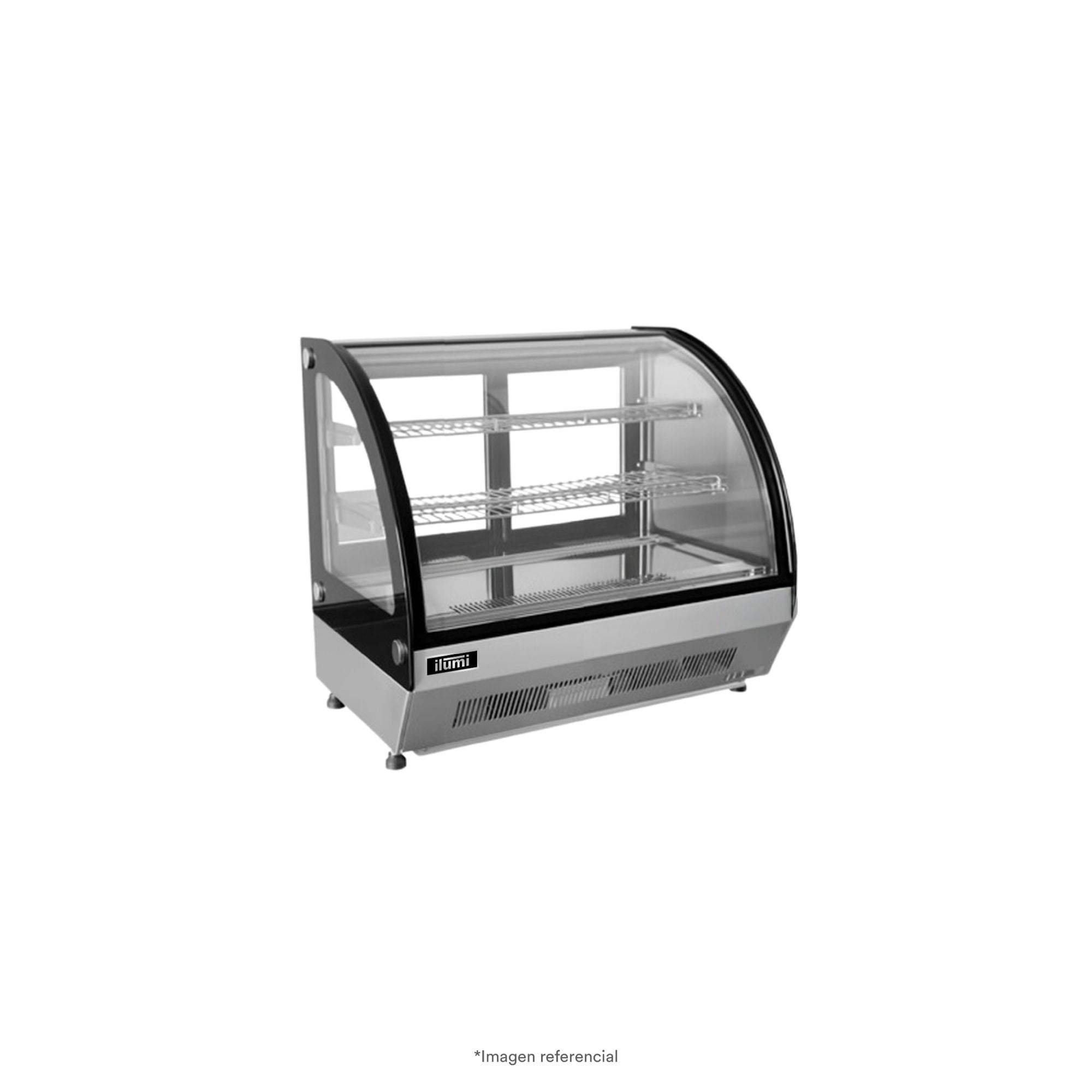 VITRINA REFRIGERADA ILUMI DE SOBREMESA DE 100 LITROS - 2