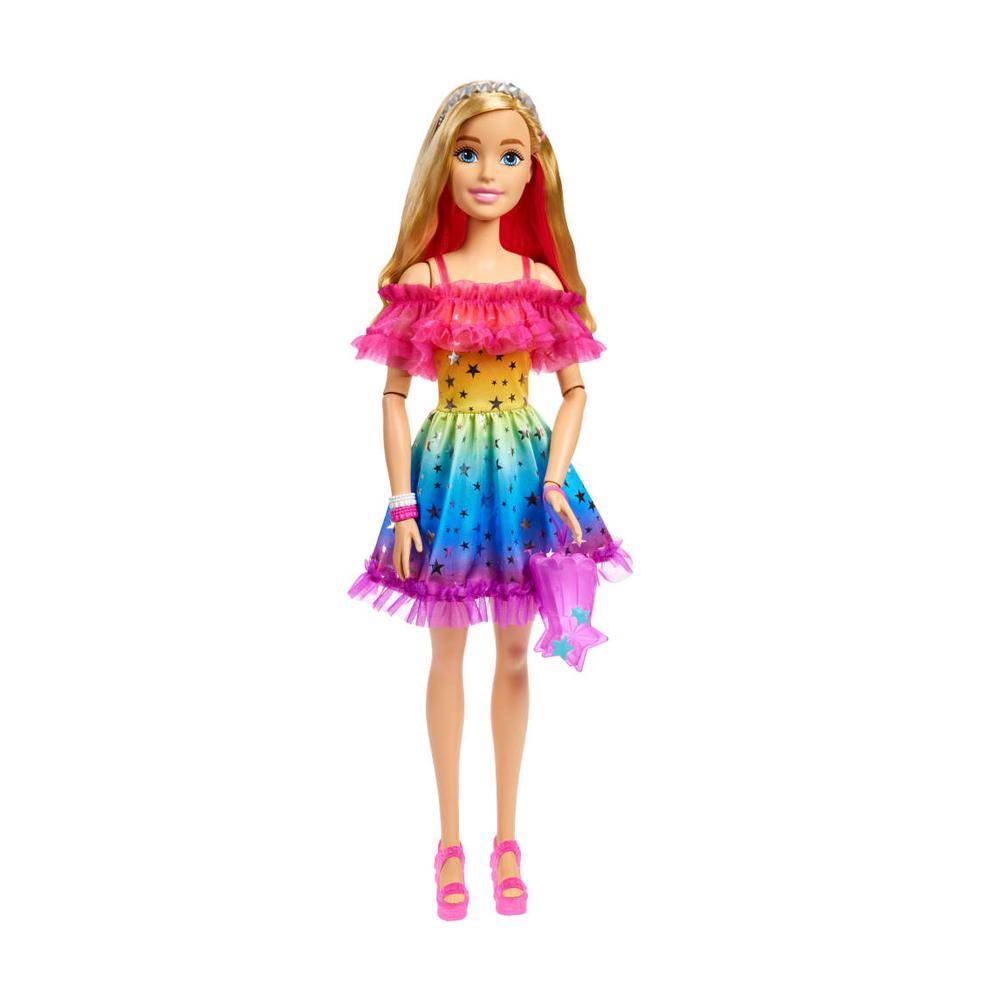 BARBIE ARCOIRIS RUBIA 71 CM - 1