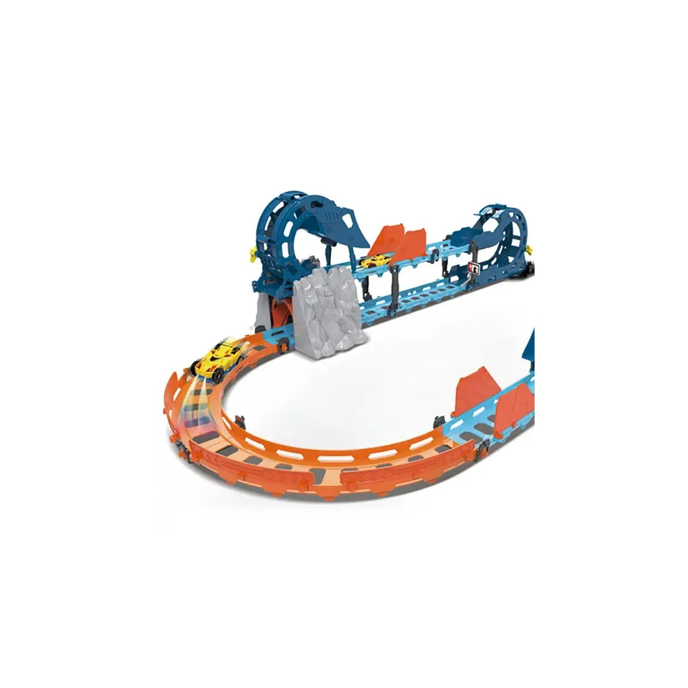 PISTA TENGLEADER 56 PIEZAS CON CARRITO RECARGABLE CON LUZ - 2