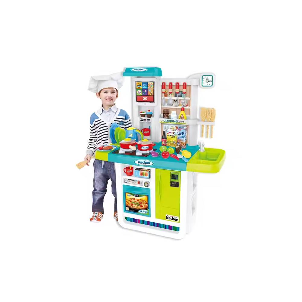 COCINA MY LITTLE CHEF VERDE INTERACTIVA 98CM - 1
