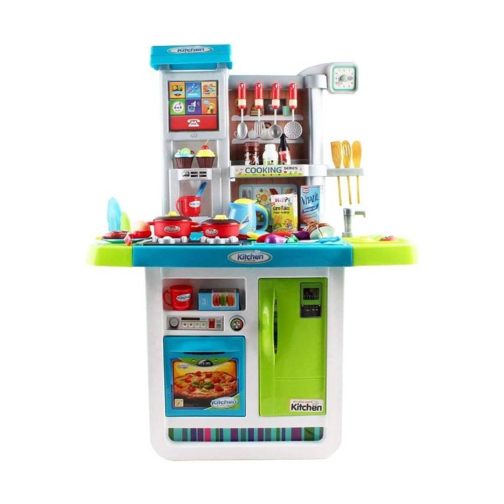 COCINA MY LITTLE CHEF VERDE INTERACTIVA 98CM - 2