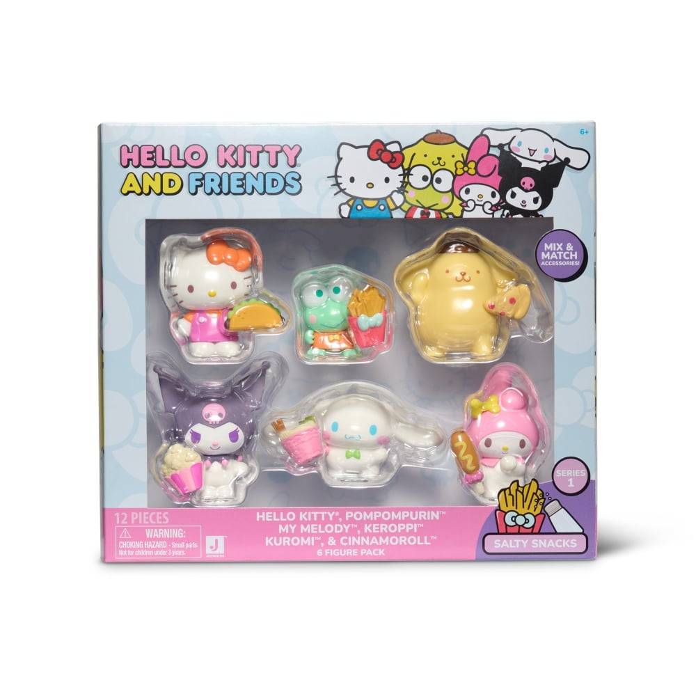HELLO KITTY PACK DE 6 FIGURAS - 1