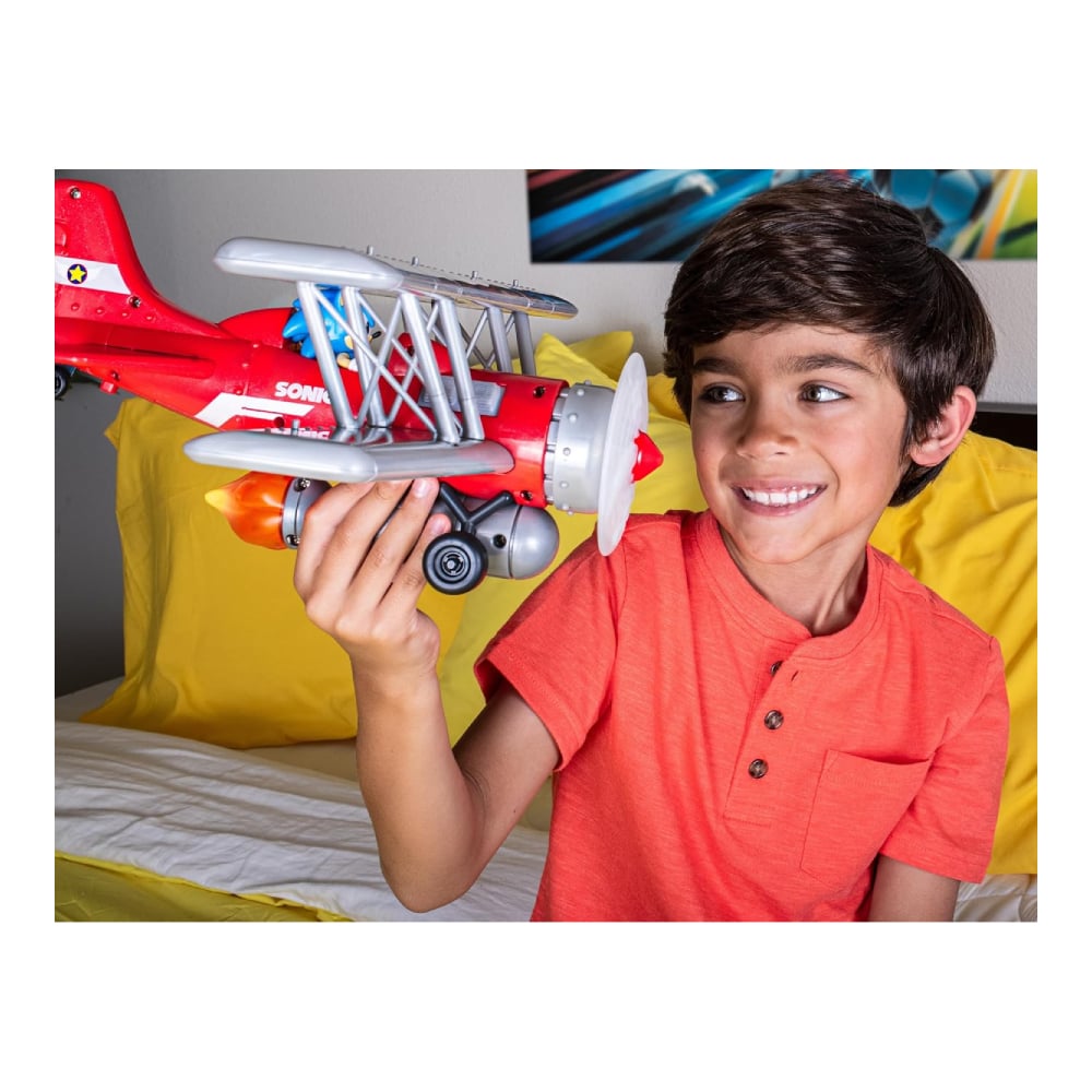 SONIC THE HEDGEHOG PLAYSET AVION SONIC TORNADO - 3