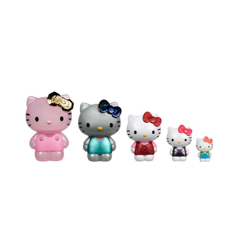 HELLO KITTY 50 AÑOS PACK 5 FIGURAS - 1