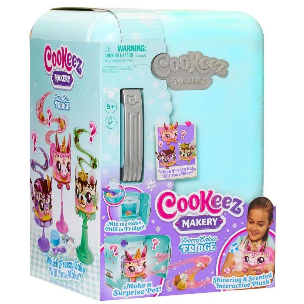 COOKEEZ MAKERY REFRIGERADORA PELUCHE INTERACTIVO SORPRESA - 1