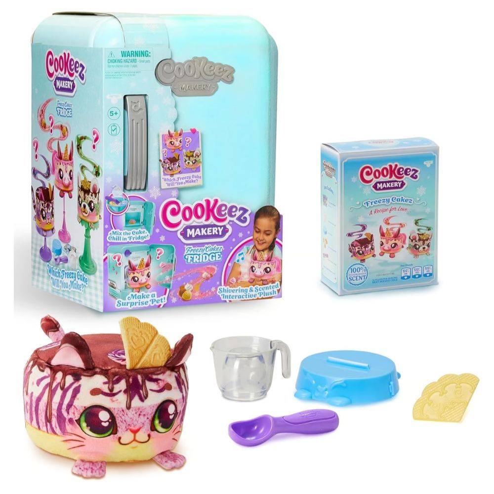 COOKEEZ MAKERY REFRIGERADORA PELUCHE INTERACTIVO SORPRESA - 3