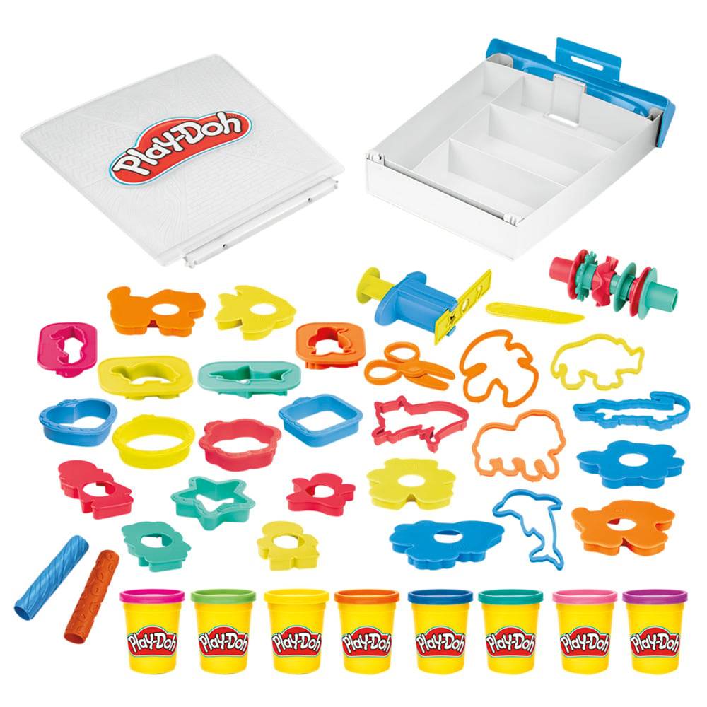 PLAY-DOH ESTUCHE DE CREATIVIDAD Y PLASTELINAS - 3