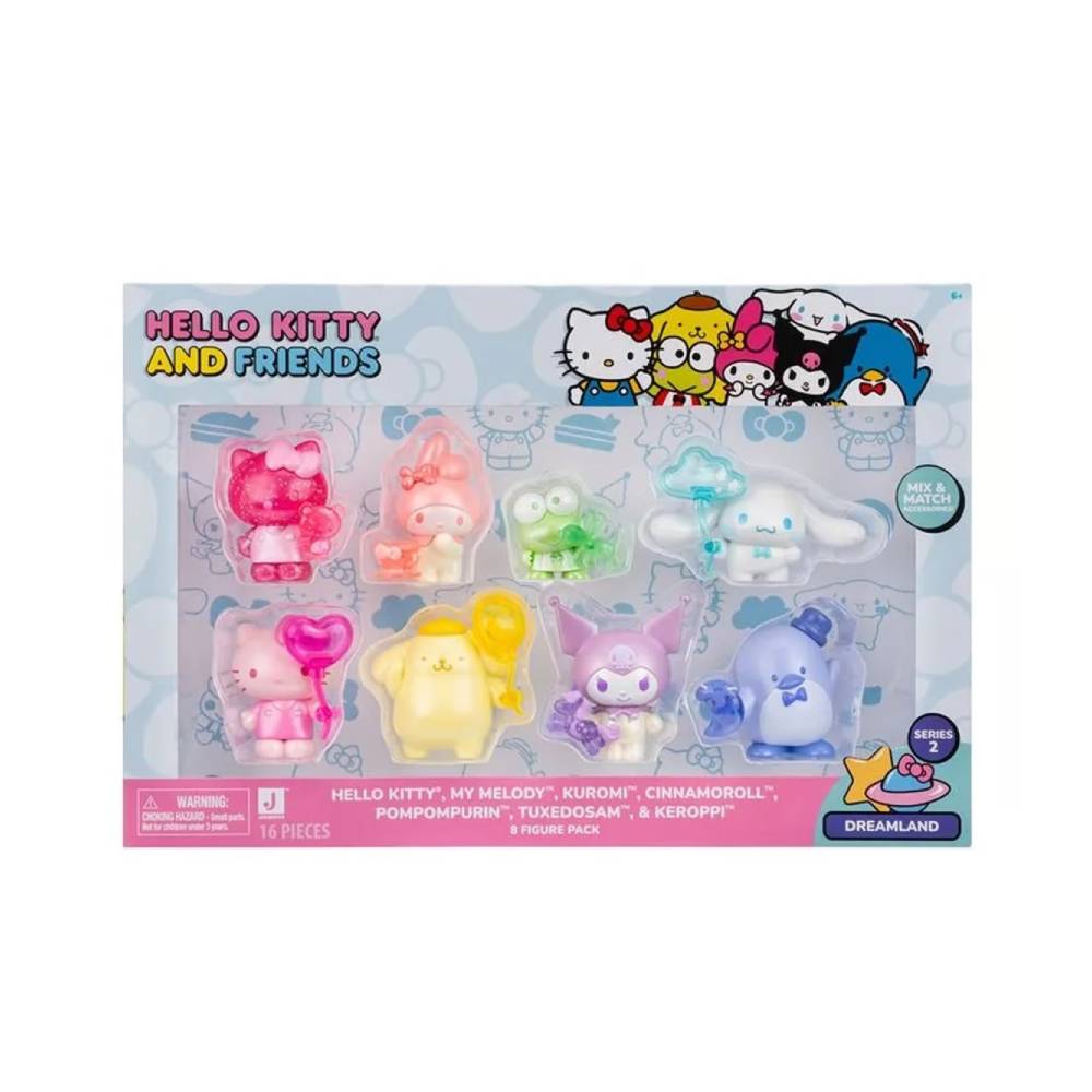HELLO KITTY PACK DE 8 FIGURAS - 2