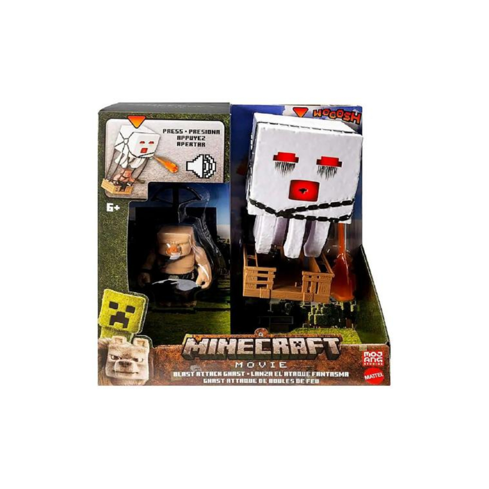MINECRAFT LA PELÍCULA - GHAST Y EL ATAQUE FANTASMA - 1