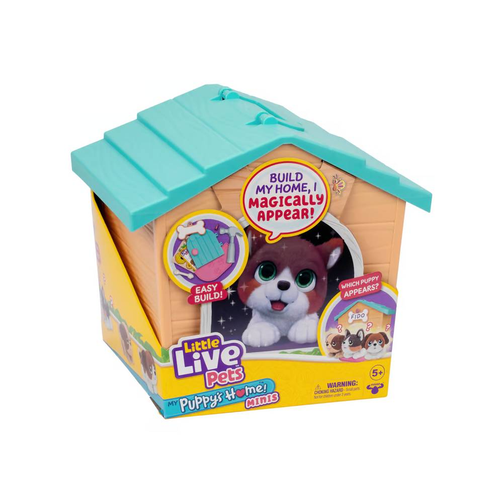 LITTLE LIVE PETS PERRITO SORPRESA CON CASITA MOD ALEATORIO - 1