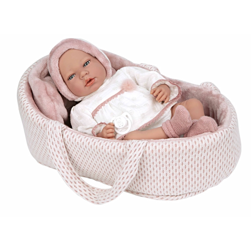 MUÑECA ARIAS ELEGANCE 40CM ANDIE ROSA MECANISMO LLORO 60812 - 1