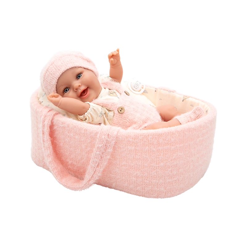 MUÑECA ELEGANCE GADI ROSA 33 CM CON CANASTA - 1