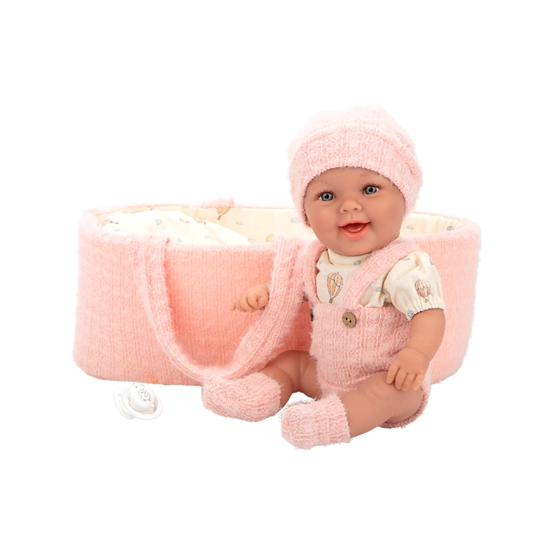 MUÑECA ELEGANCE GADI ROSA 33 CM CON CANASTA - 2