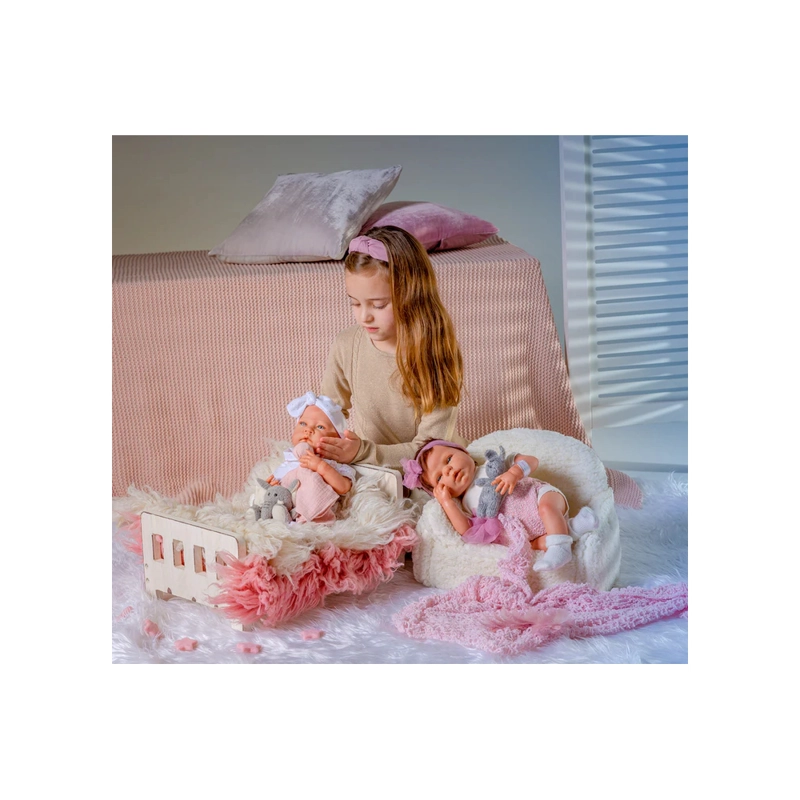 BERJUAN SWEET REBORN 50CM MECANISMO REAL ALMOHADA LACTANCIA - 1