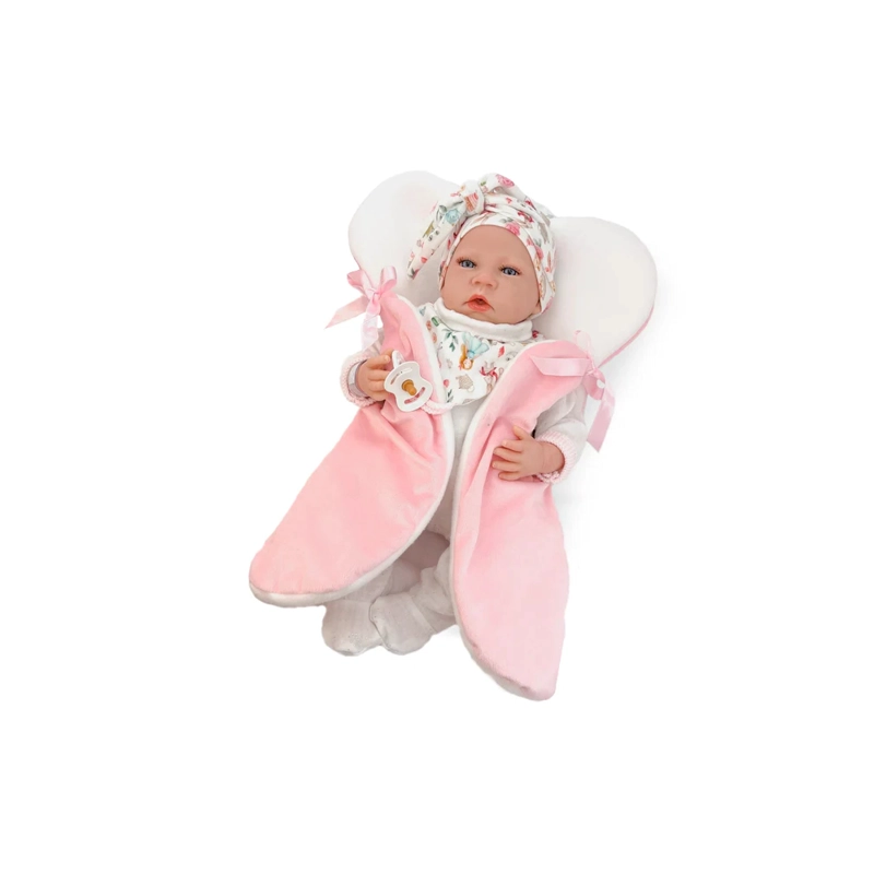 BERJUAN SWEET REBORN 50CM MECANISMO REAL ALMOHADA LACTANCIA - 2