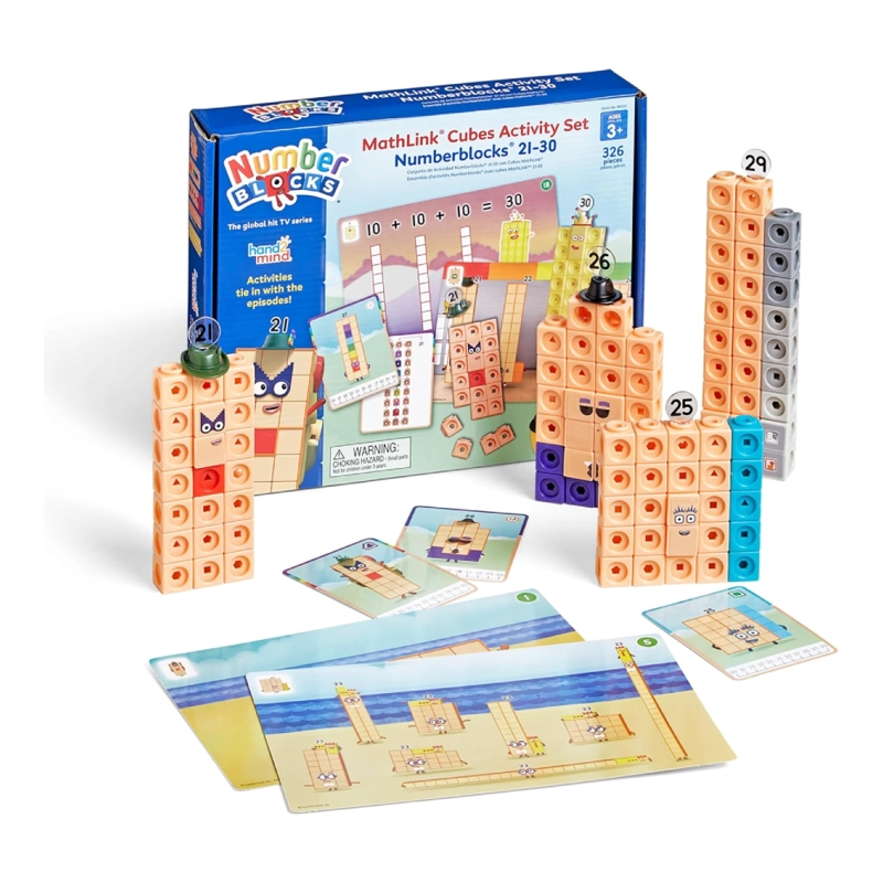 NUMBERBLOCKS 21-30 ACTIVIDAD JUEGO DE 327 PIEZAS - 1