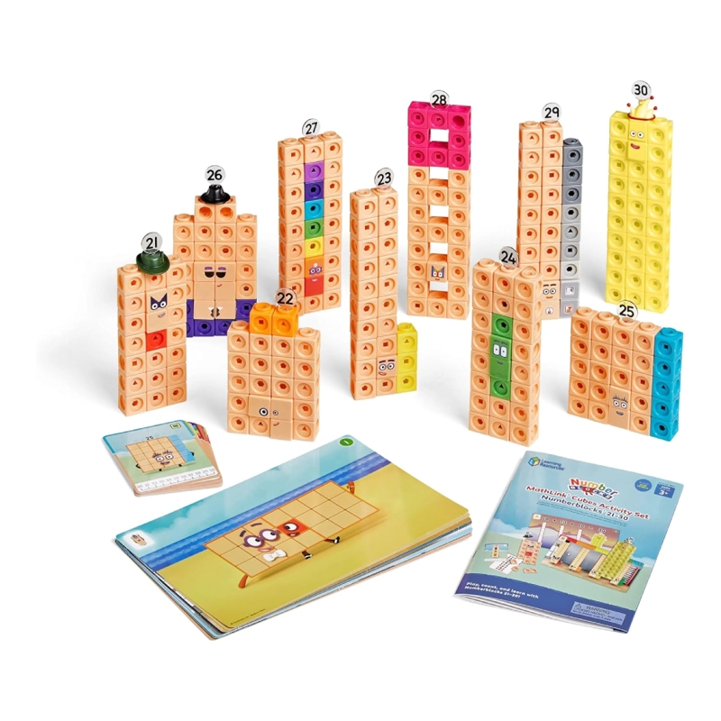NUMBERBLOCKS 21-30 ACTIVIDAD JUEGO DE 327 PIEZAS - 2