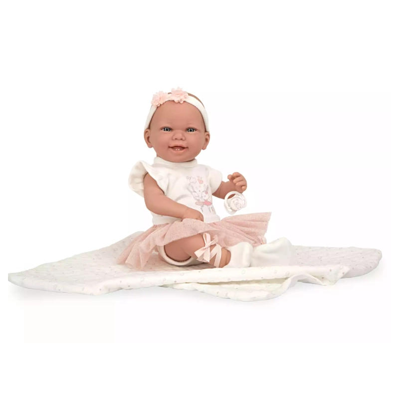 MUÑECA ELEGANCE ZOE BAILARINA 42 CM CON MANTA ARIAS 65344 - 1
