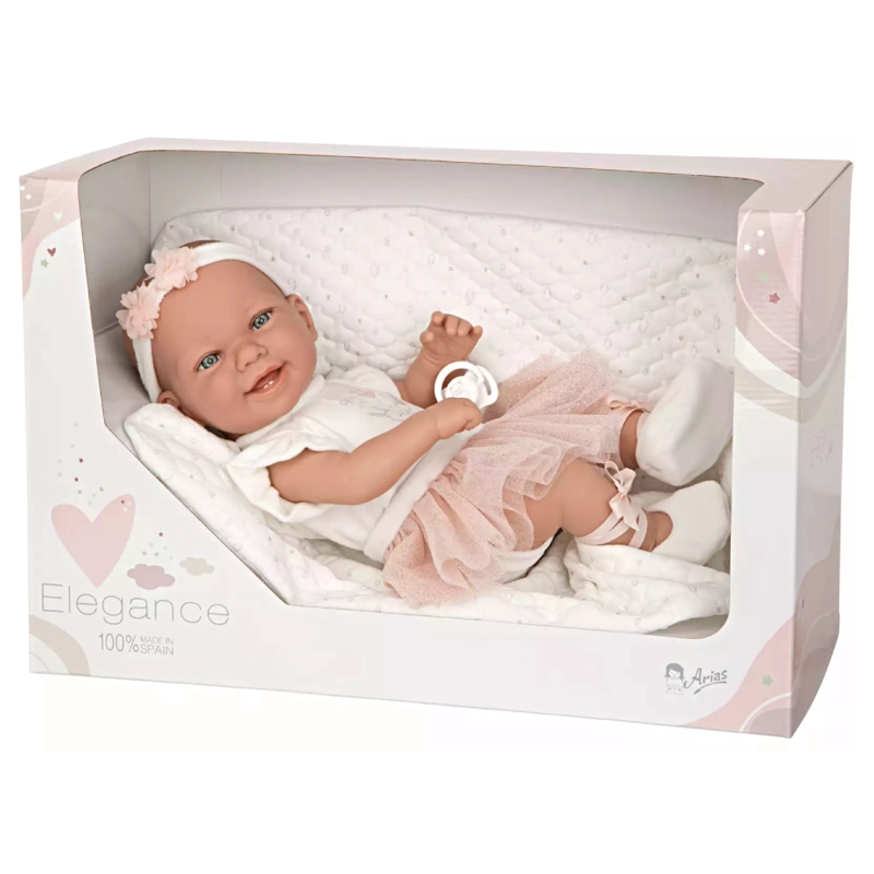 MUÑECA ELEGANCE ZOE BAILARINA 42 CM CON MANTA ARIAS 65344 - 2