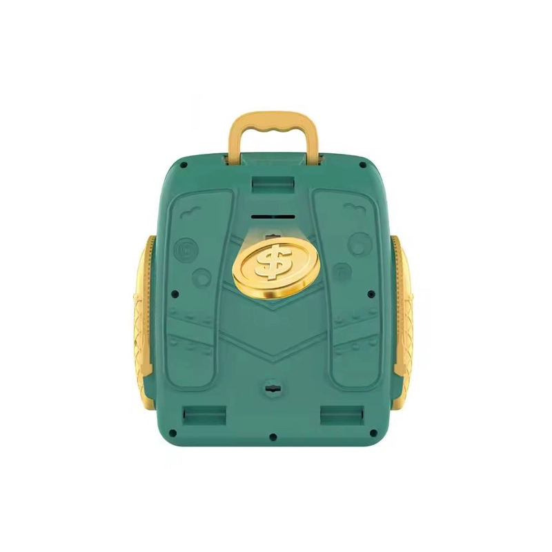 ALCANCIA MOCHILA DINOSAURIO CON CLAVE - 1