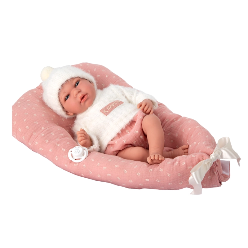MUÑECA DE PESO ELEGANCE 40 CM ANDIE ROSA COJÍN ARIAS 60901 - 1