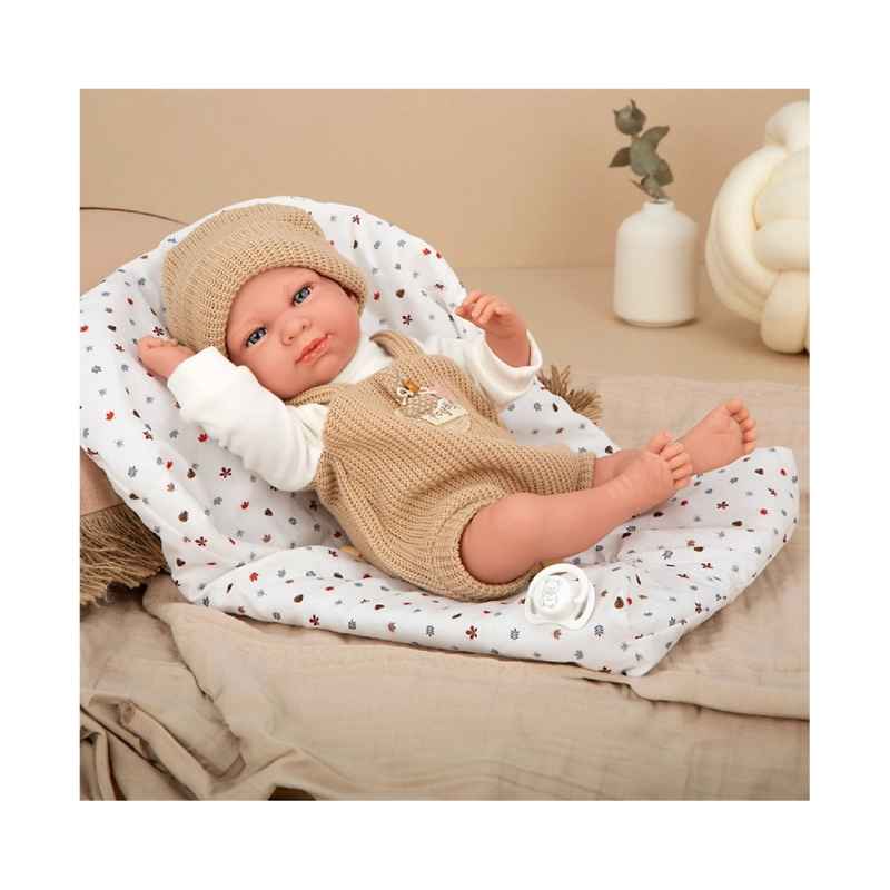 MUÑECA DE PESO ELEANCE 40 CM CON SACO DE DORMIR  60898 - 2