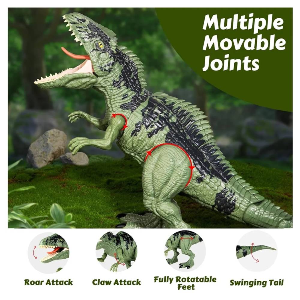 FIGURA DINOSAURIO GIGANTOSAURUS CON SONIDO Y HUMO - 2