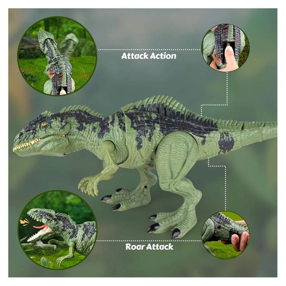 FIGURA DINOSAURIO GIGANTOSAURUS CON SONIDO Y HUMO - 3