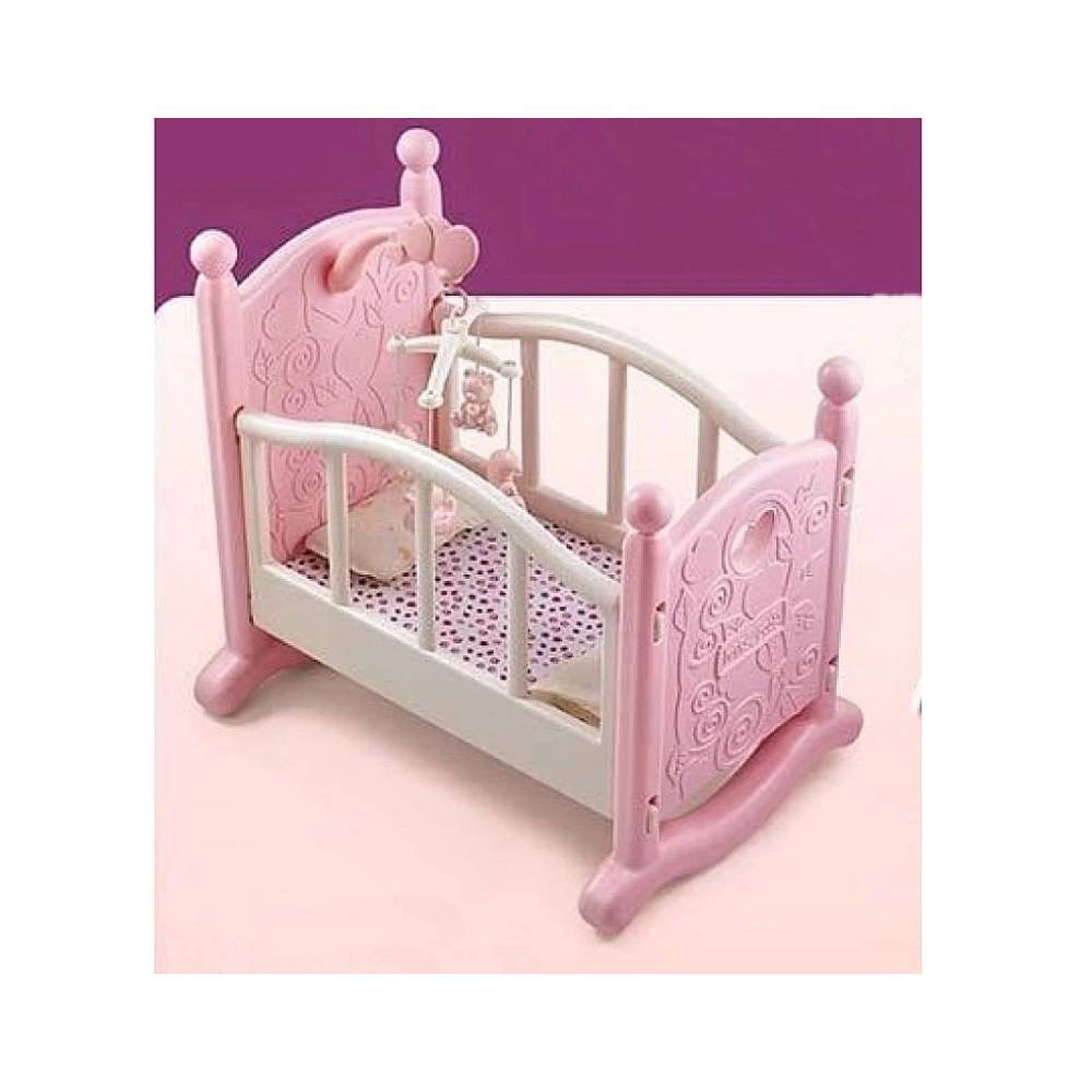 CUNA PARA MUÑECA BEBE CON ACCESORIOS - 2